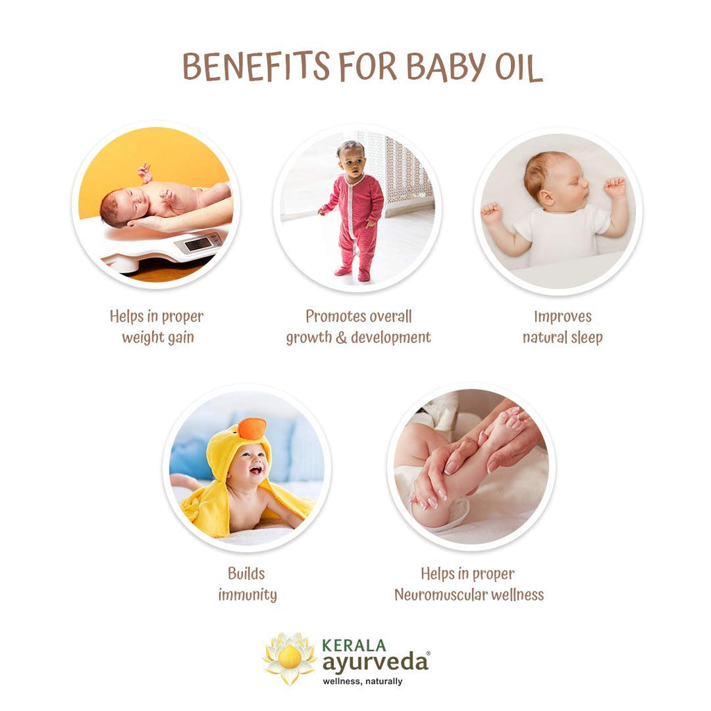 Kerala Ayurveda Baby Oil | Grocsy