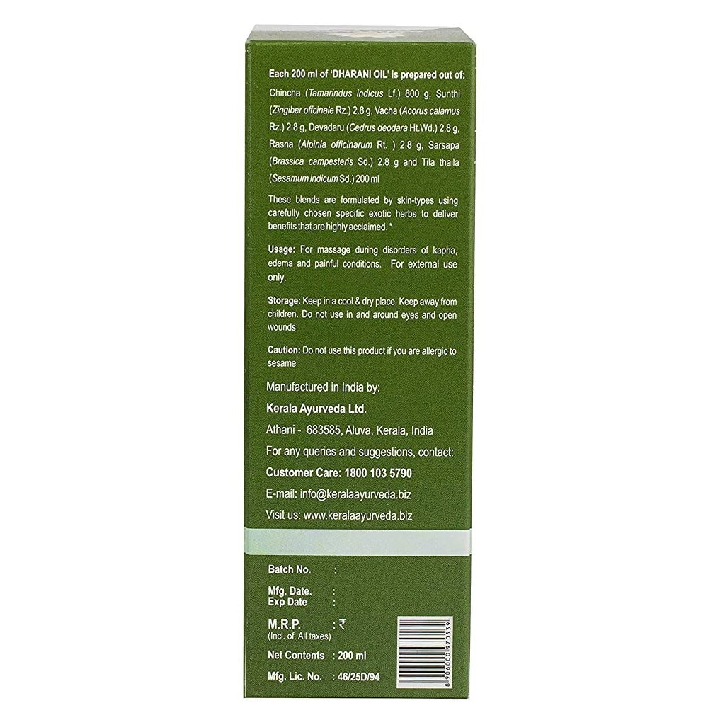 Kerala Ayurveda Dharani Oil | Grocsy