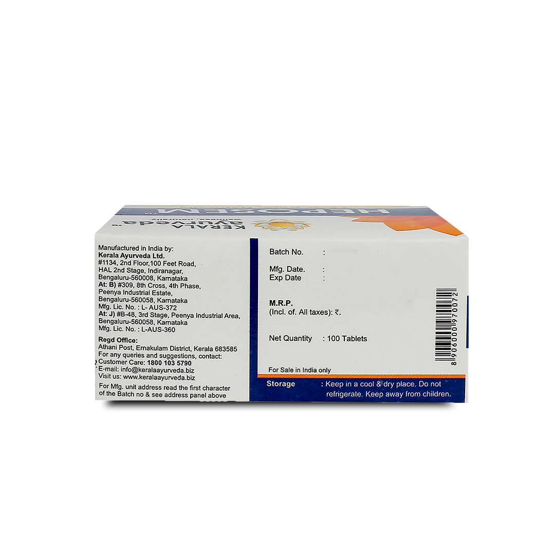 Ayurveda Heposem Tablet