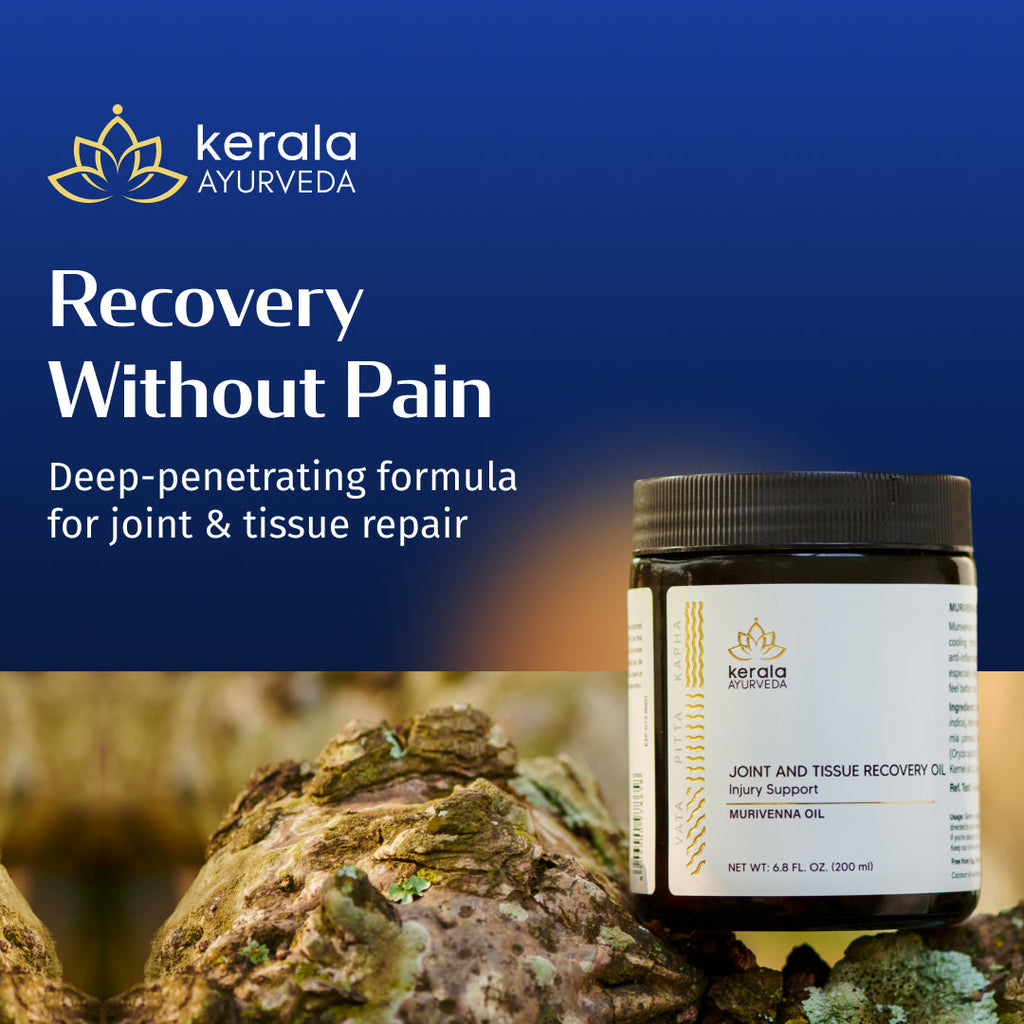 Kerala Ayurveda USA Joint and Tissue Recovery Oil - Murivenna | Grocsy