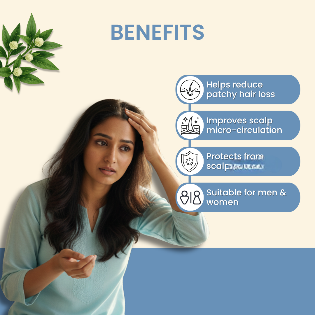 Dr. Rao's Keshovin -A Ayurvedic Hair Oil for Alopecia | Grocsy