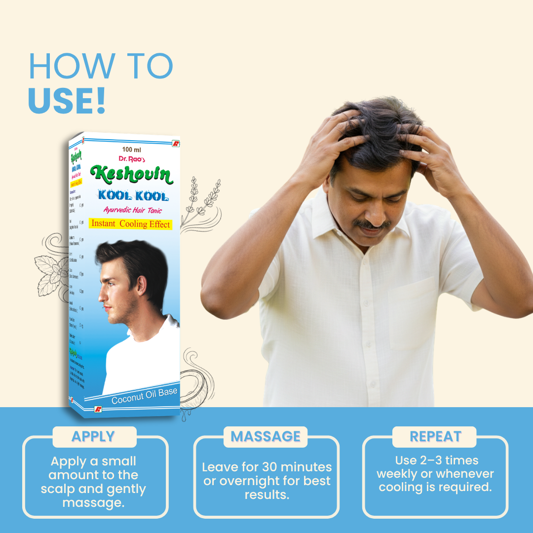 Dr. Rao's Keshovin Kool Kool Oil | Grocsy