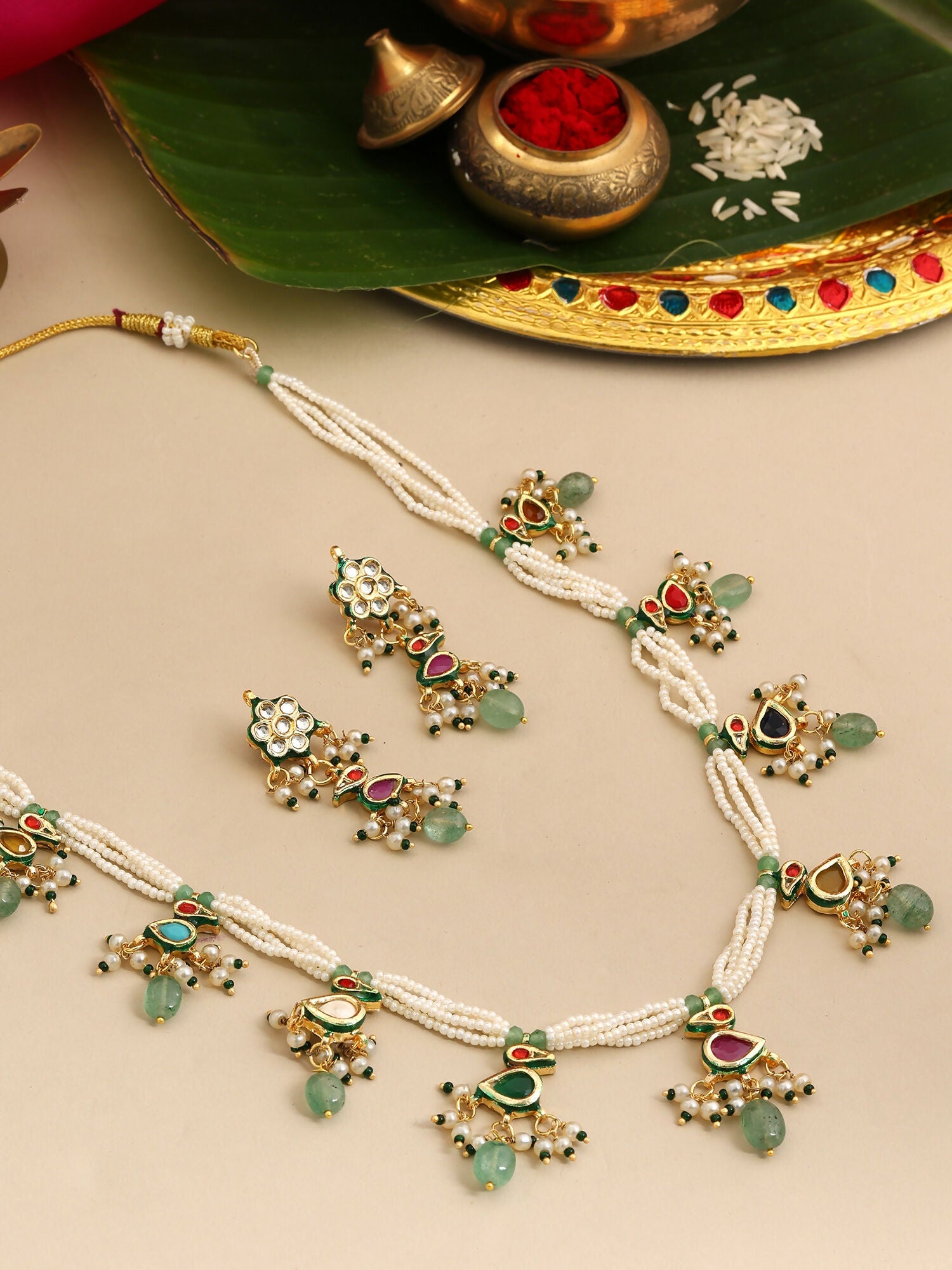 Ruby Raang Regal Multi-Gem Fusion Set | Grocsy