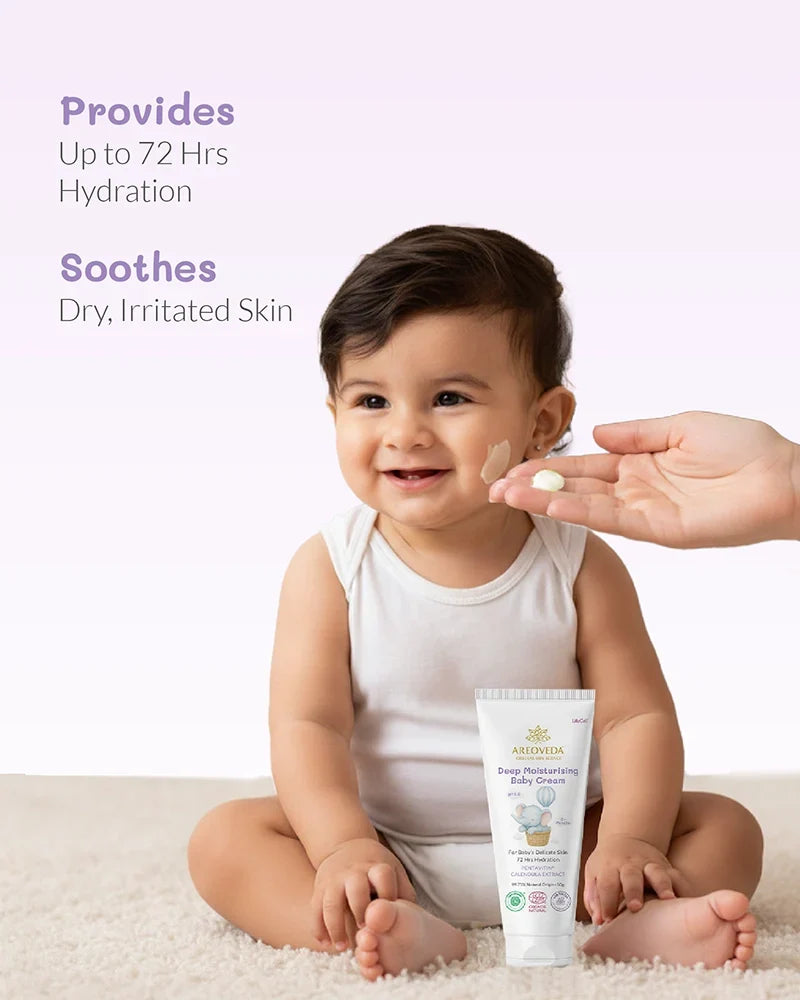 AreoVeda Baby Wash and Cream Combo | Grocsy