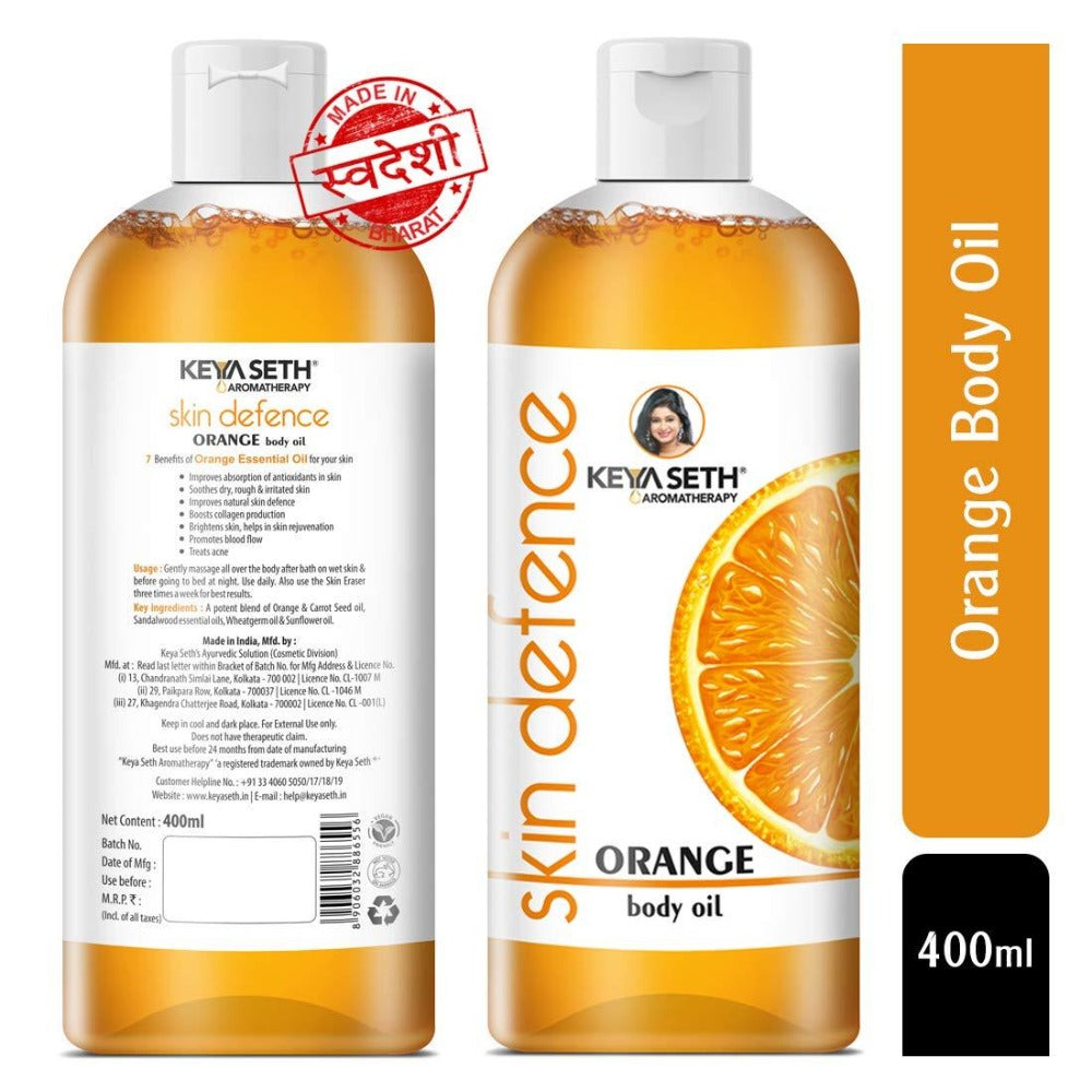 Keya Seth Aromatherapy Skin Defence Orange Body Oil | Grocsy