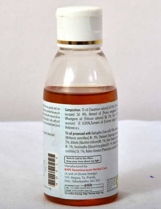 Baps Amrut Baby Massage Oil | Grocsy