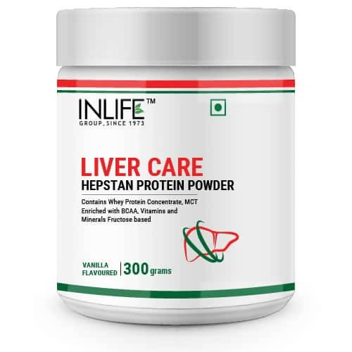 Inlife Liver Care Hespan Protein Powder Vanilla Flavour | Grocsy