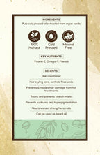 Nat Habit 100% Pure Cold Pressed Argan Oil | Grocsy