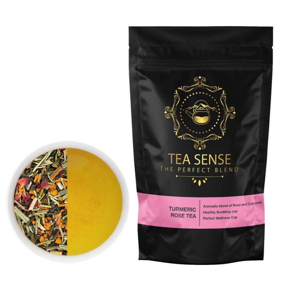 Tea Sense Turmeric Rose Tea | Grocsy