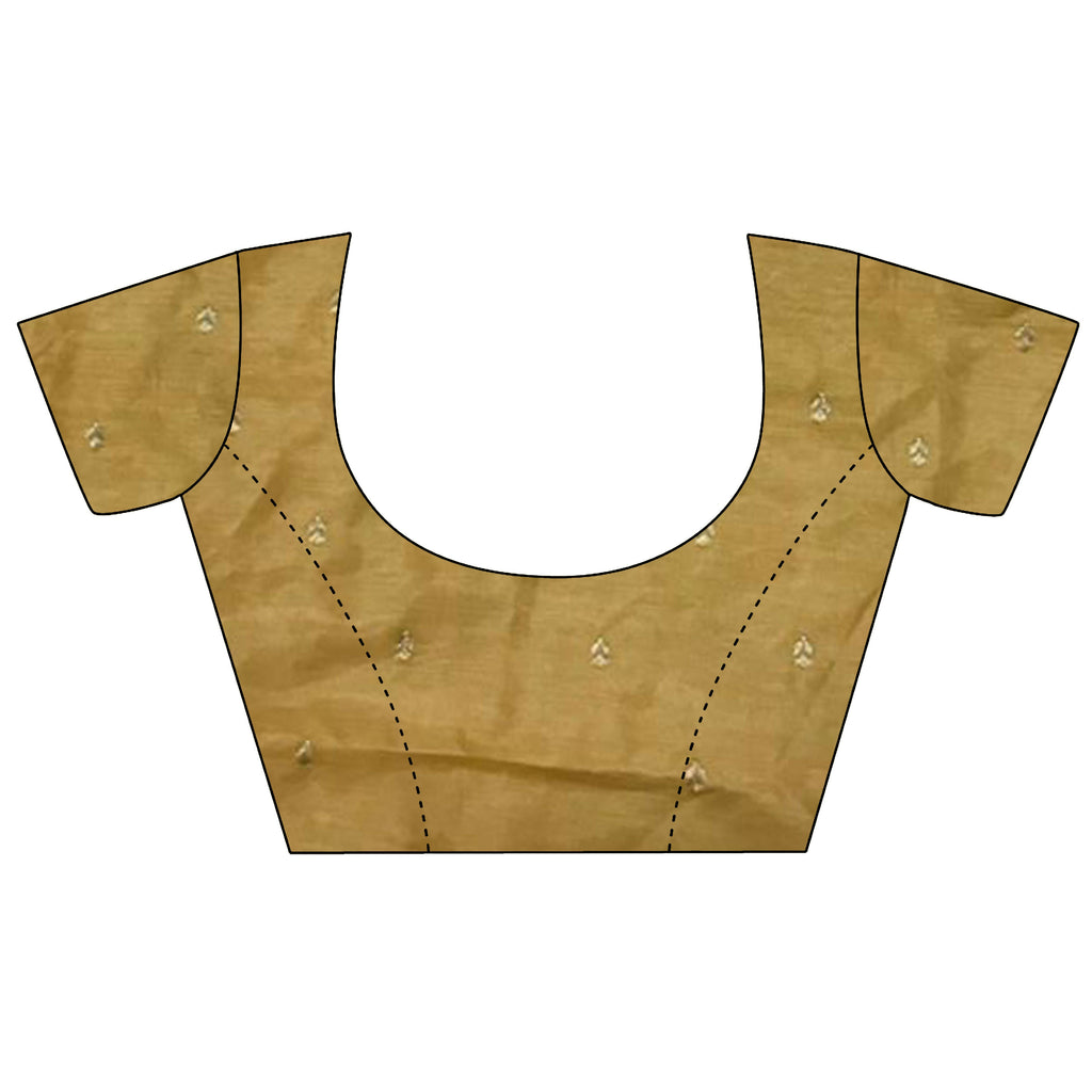Joban Fashion Light Yellow Handloom Banarasi Organza Silk Khatali Butta Work Saree | Grocsy