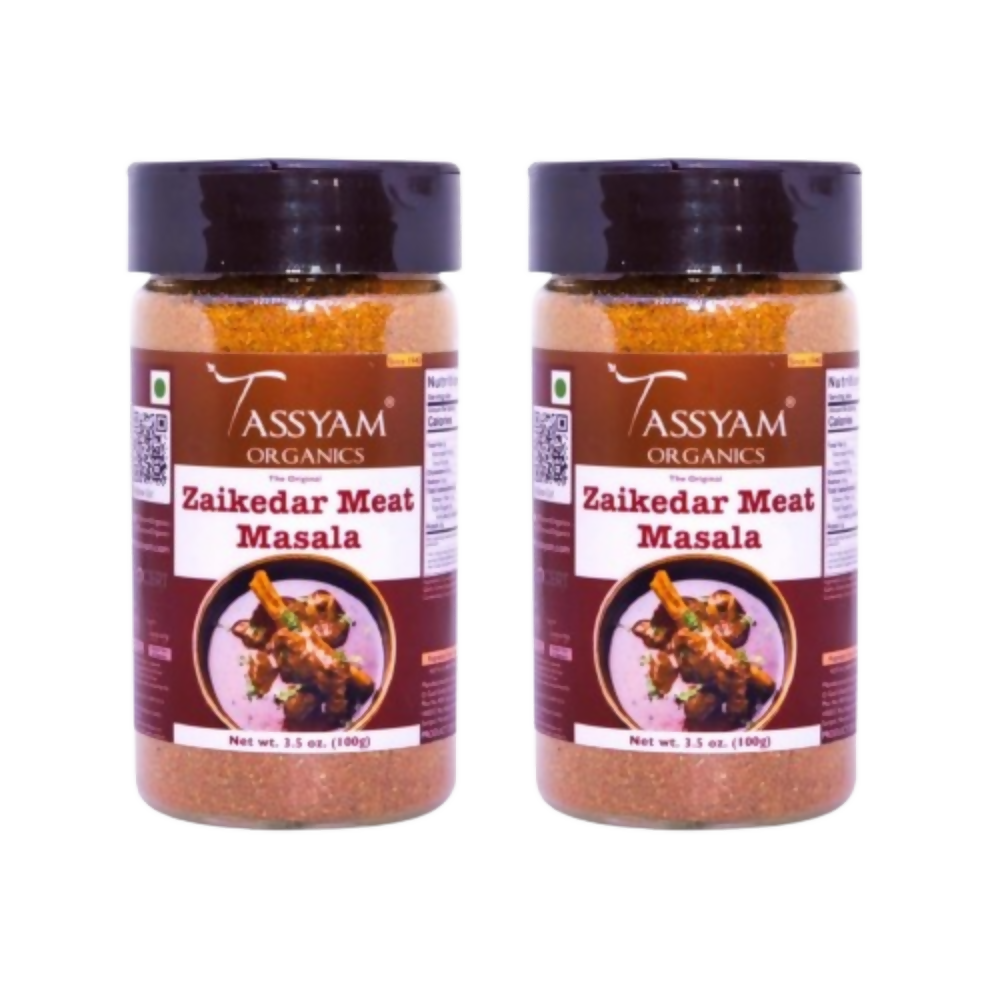 Tassyam Organics Zaikedar Meat Masala | Grocsy
