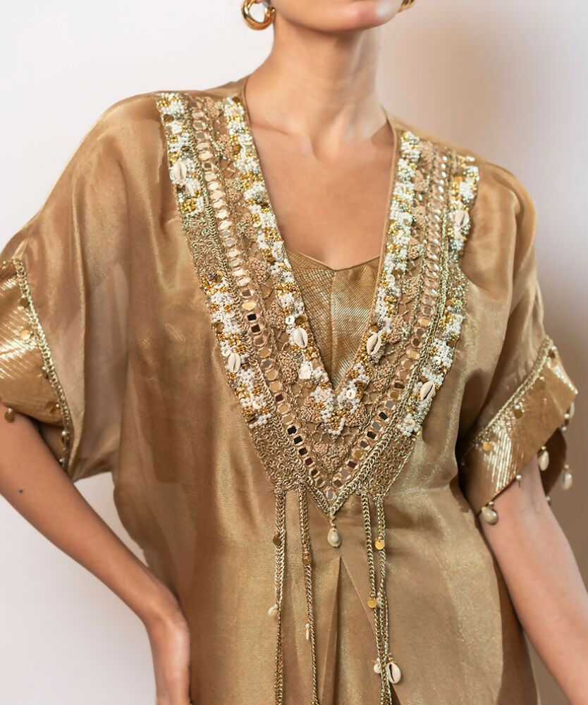 Timaraa Golden Hour Statement Kurta Set | Grocsy