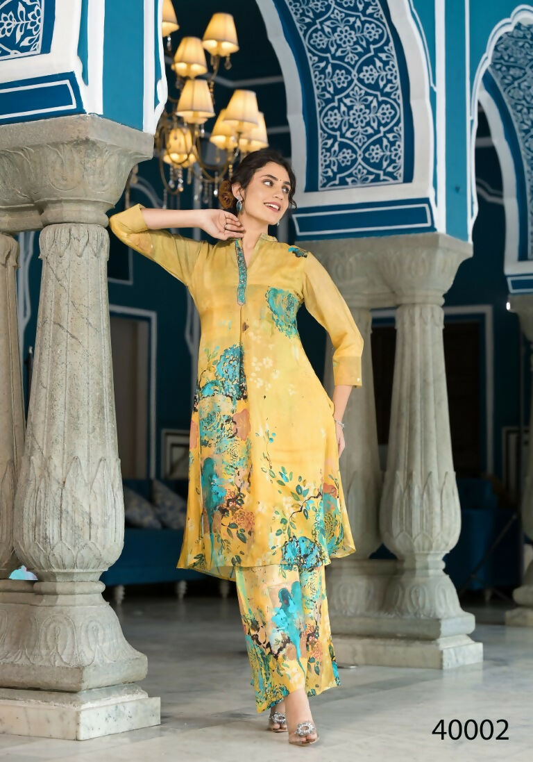 Designer Stylish Mehandi Pure Muslin Stitched Suit - Apoorva | Grocsy