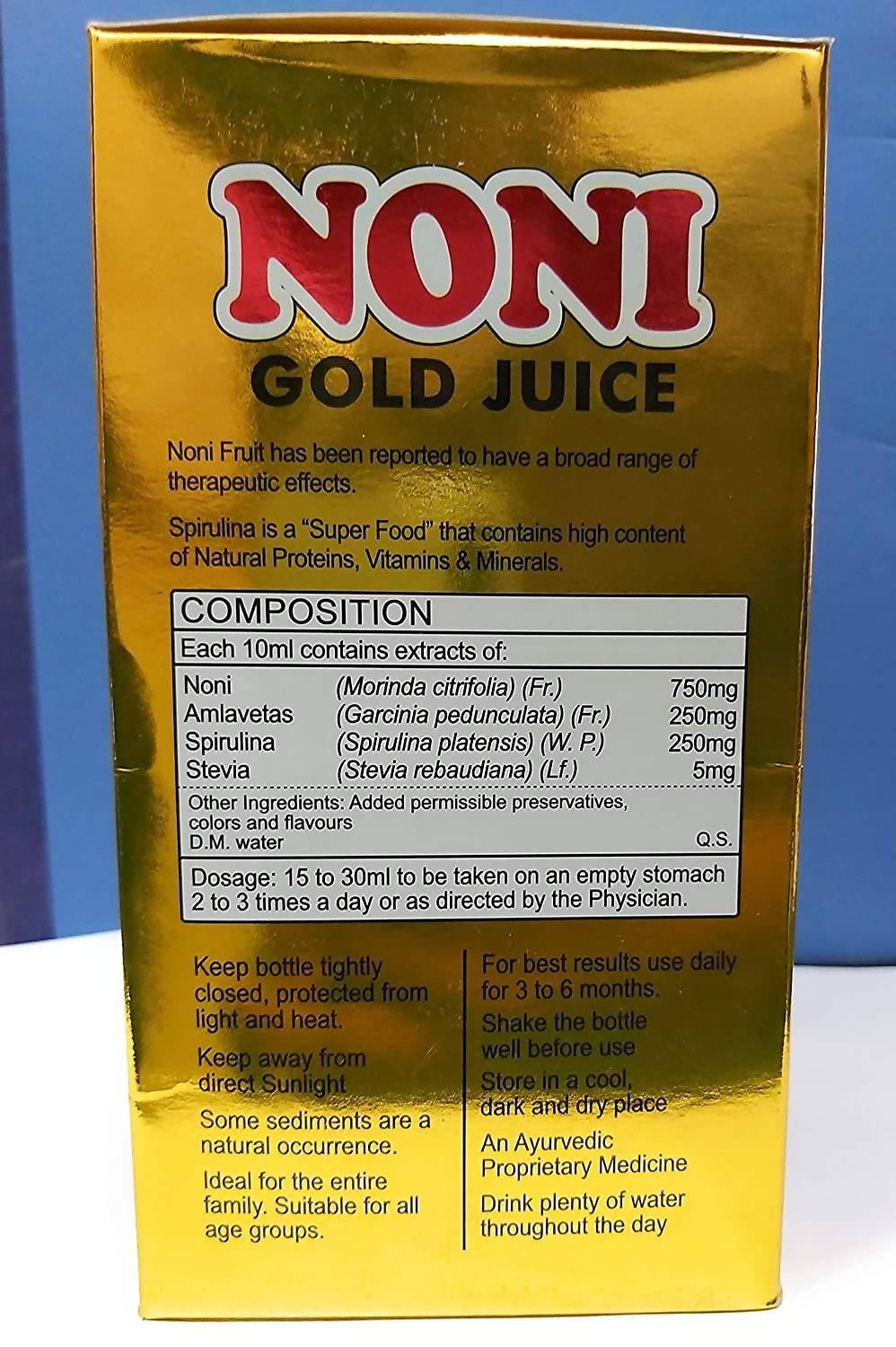 Kudos Ayurveda Noni Gold Juice | Grocsy
