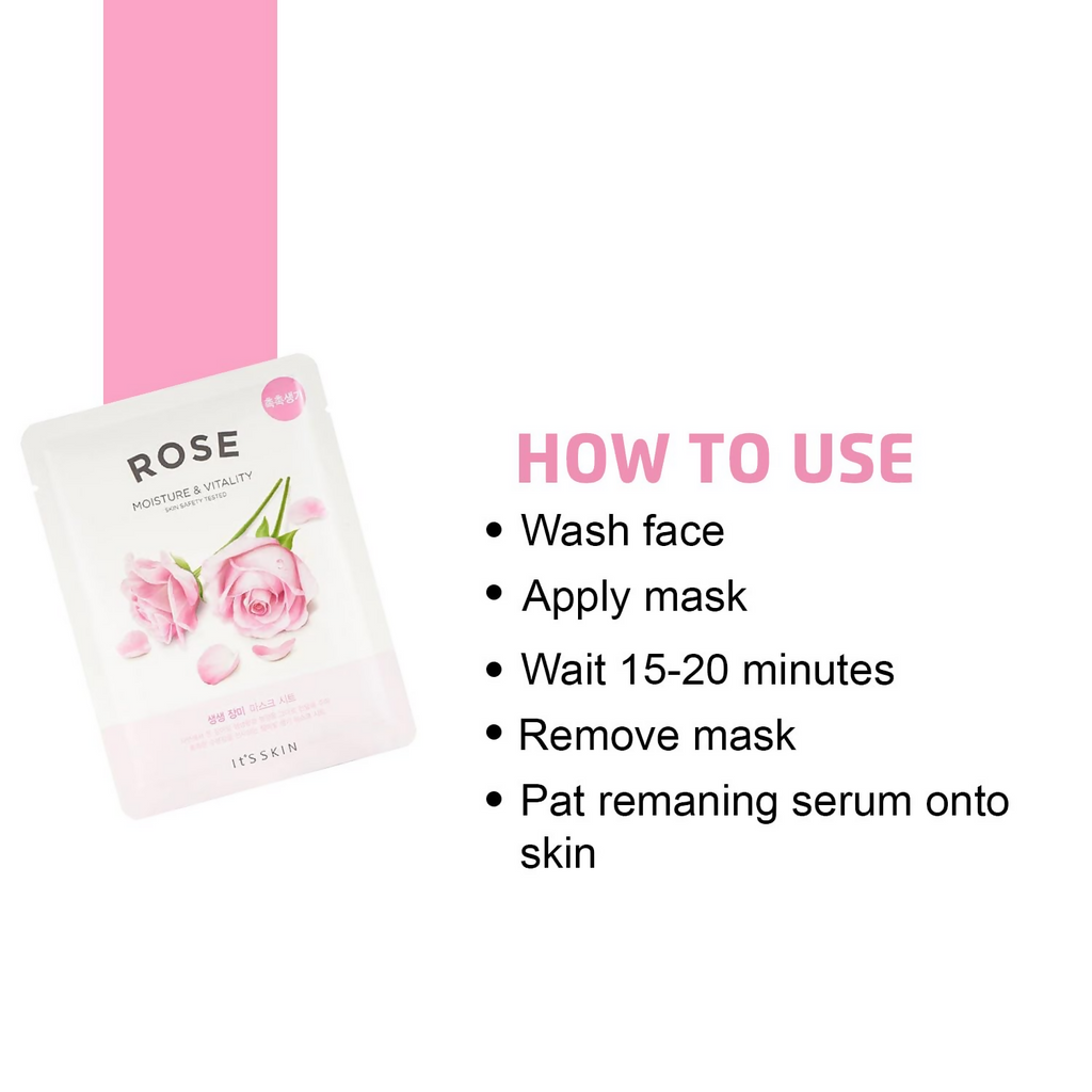 It's Skin The Fresh Rose Mask Sheet | Grocsy