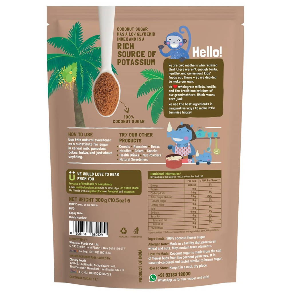 Slurrp Farm Coconut Sugar | Grocsy