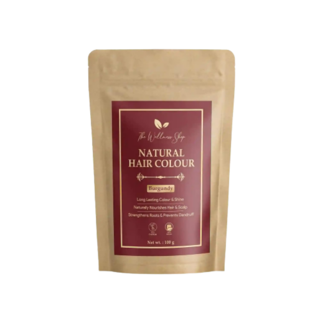 The Wellness Shop Natural Hair Colour - Burgundy | Grocsy