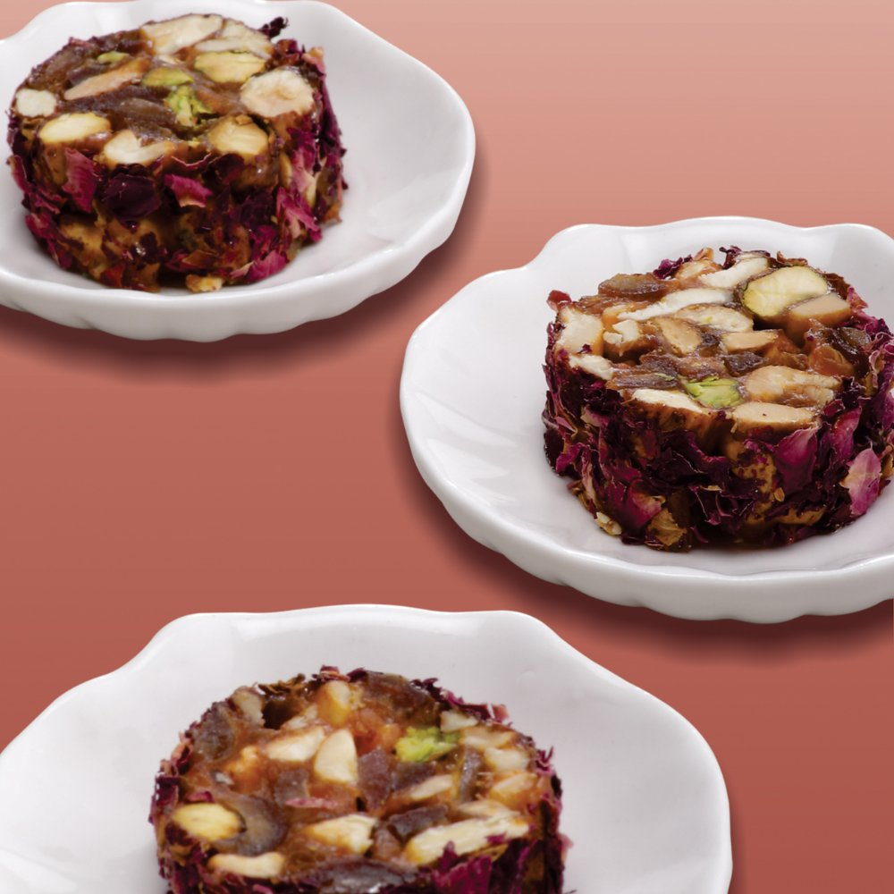 Agra Sweets Banjara Khajur Dry Fruit Gulab Fantasy | Grocsy