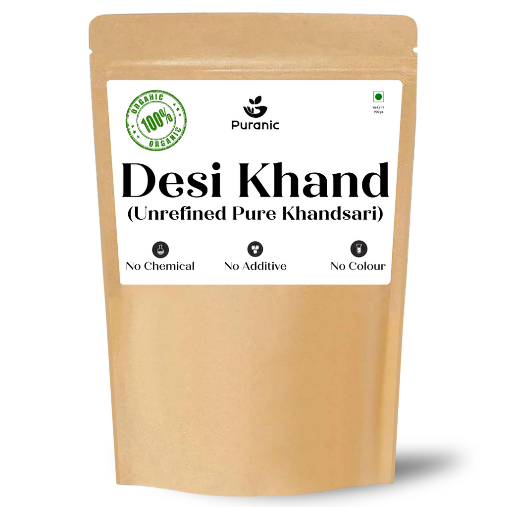 Puranic Desi Khand | Unrefined Khandsari | Grocsy