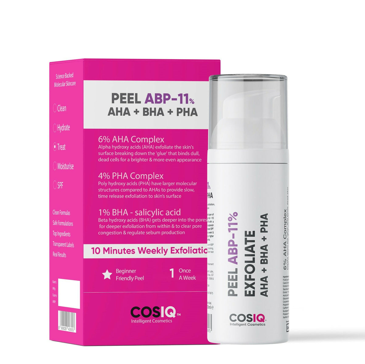 Cos-IQ ABP 11% Beginner Friendly Exfoliating Peel | Grocsy