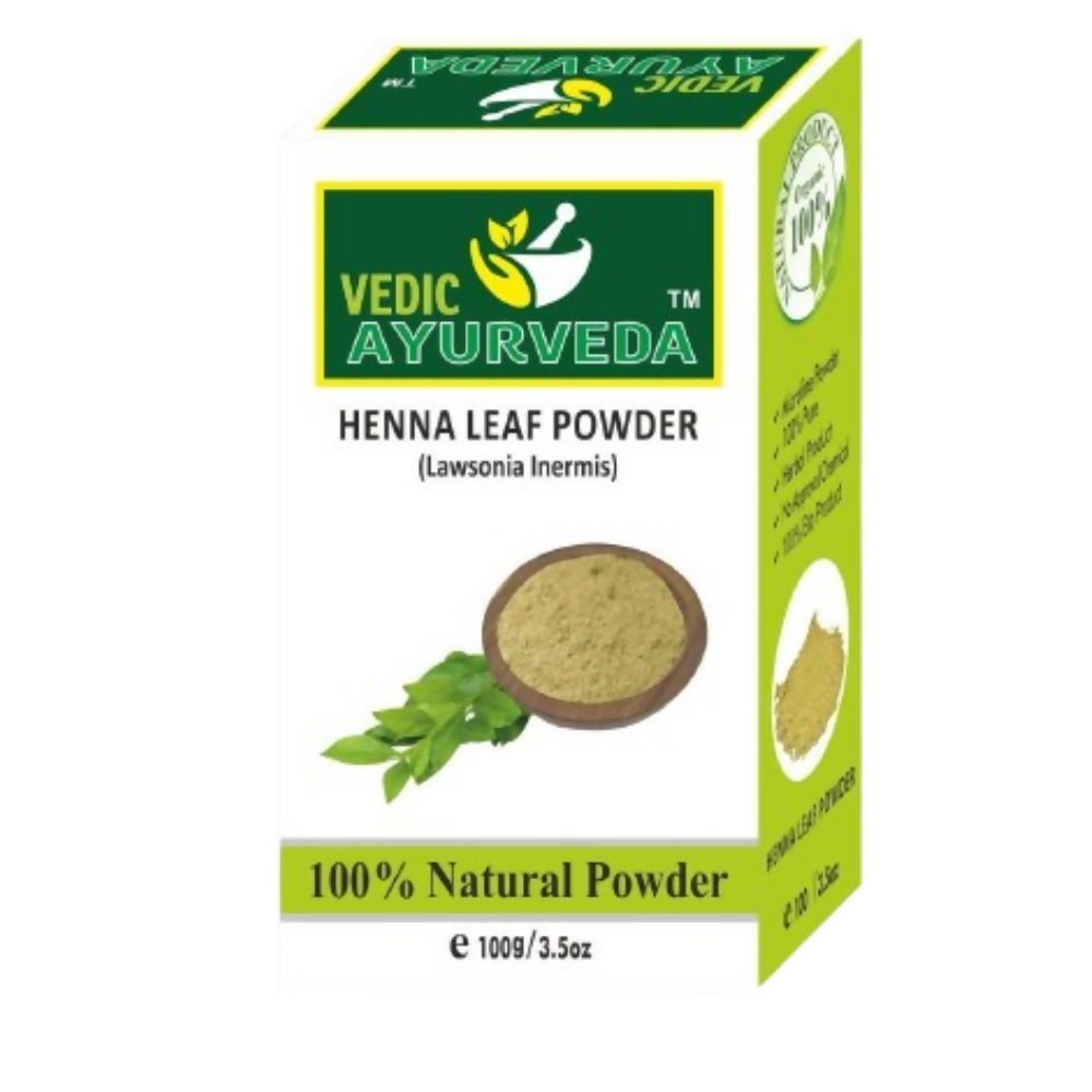 VedicAyurveda Pure Organic & Natural Indigo, Shikakai & Heena Powder | Grocsy