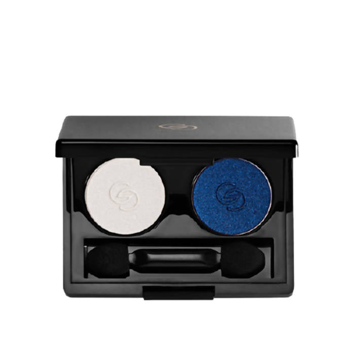 Oriflame Giordani Gold Eye Shadow Duo - Snow Blue - Frozen Eyes | Grocsy