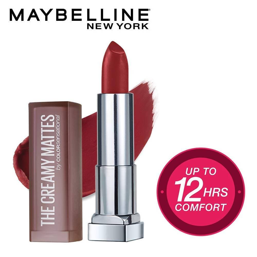 Maybelline New York Color Sensational Creamy Matte Lipstick / 691 Rich Ruby | Grocsy