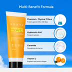 Arata Sunscreen Gel with SPF 50, PA+++ | Grocsy