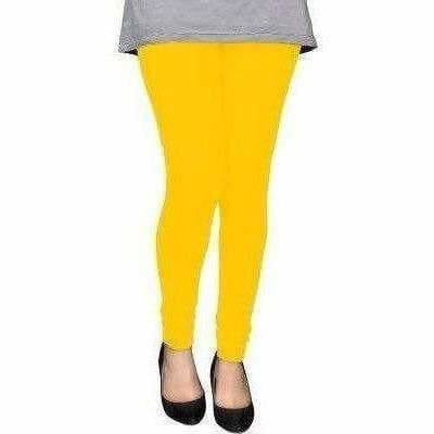 Hot Yellow Legging for Women | Grocsy
