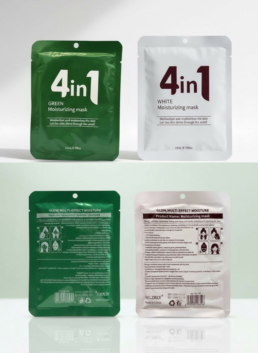 Brand born 4in1 Two Face Mask | Grocsy