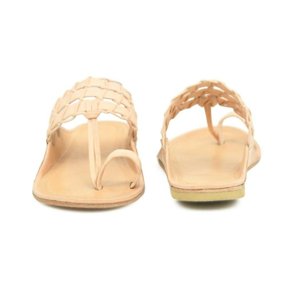 Stepsoft Natural Leather Kolhapuri Chappals For Men – Ideal For Kurta & Ethnic Wear | Grocsy