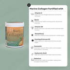 Inja Beauty Collagen For Skin- Hair & Nails- With Vit C- Glutathione- Biotin - Orange Flavour | Grocsy