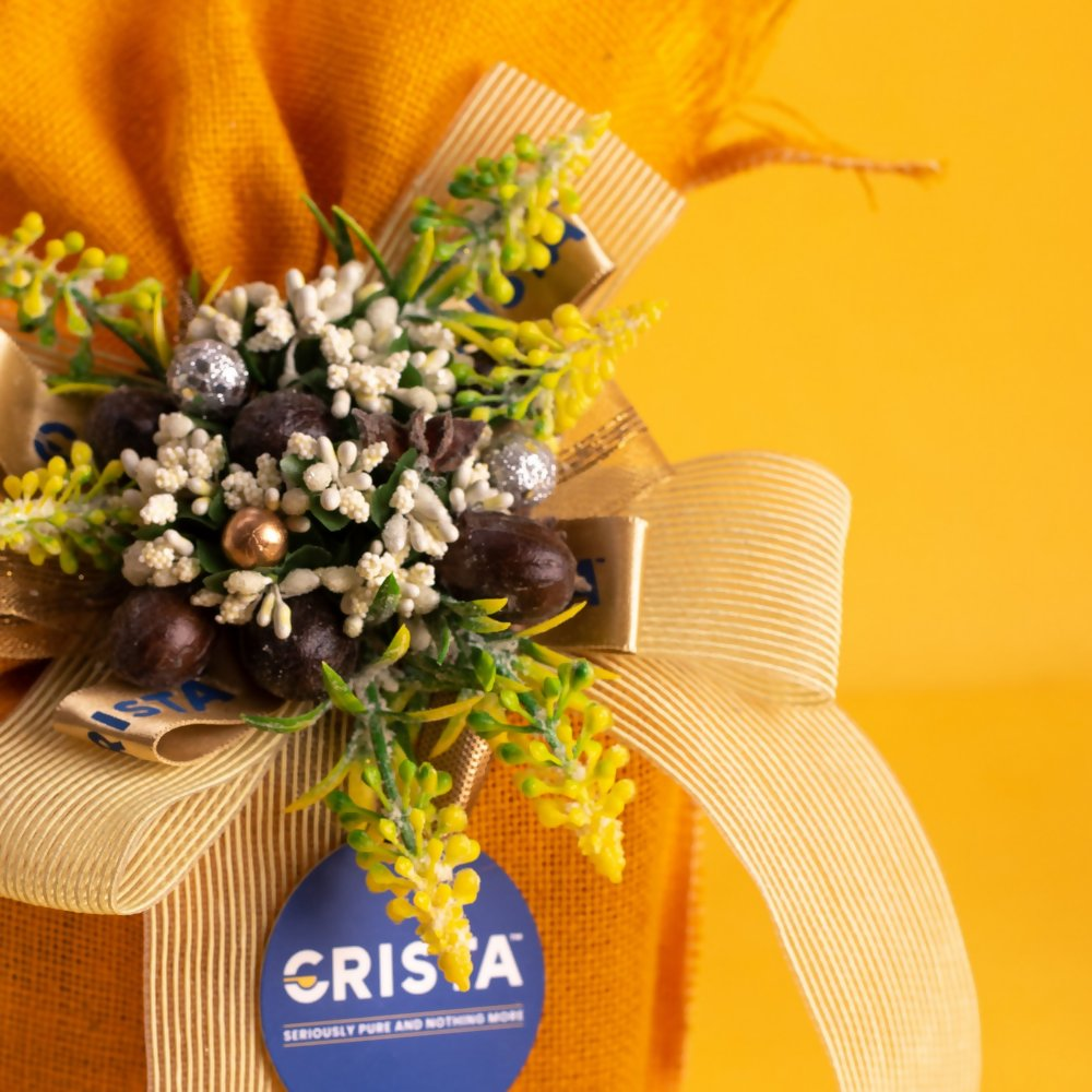 Crista Spices Earthy Spice Potli - Yellow | Grocsy