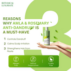Botanical Luxuriate Amla & Rosemary Anti-Dandruff Shampoo | Grocsy