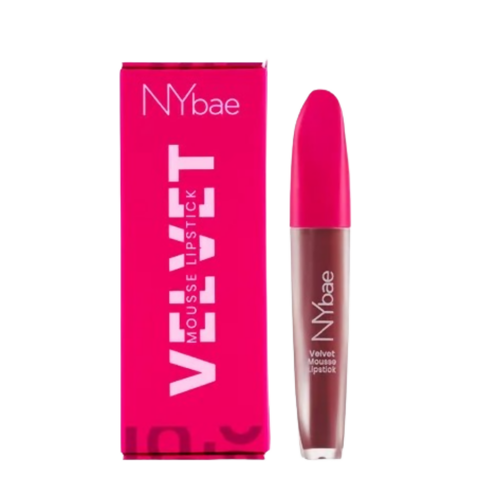 NY Bae Velvet Mousse Liquid Lipstick - Sexy Sangria 04 | Grocsy