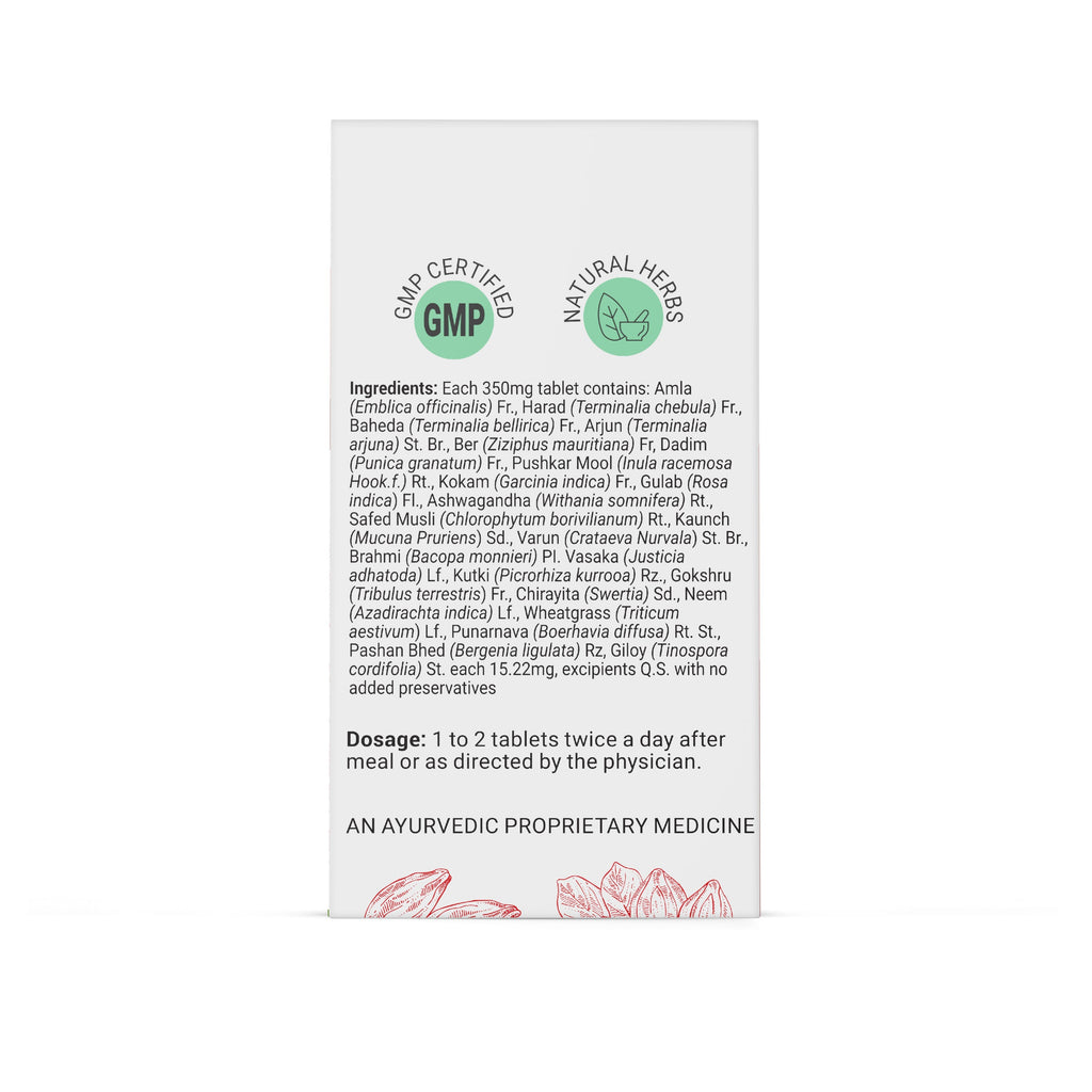 Krishna'S Herbal & Ayurveda Kidney Re-Live Tablets | Grocsy