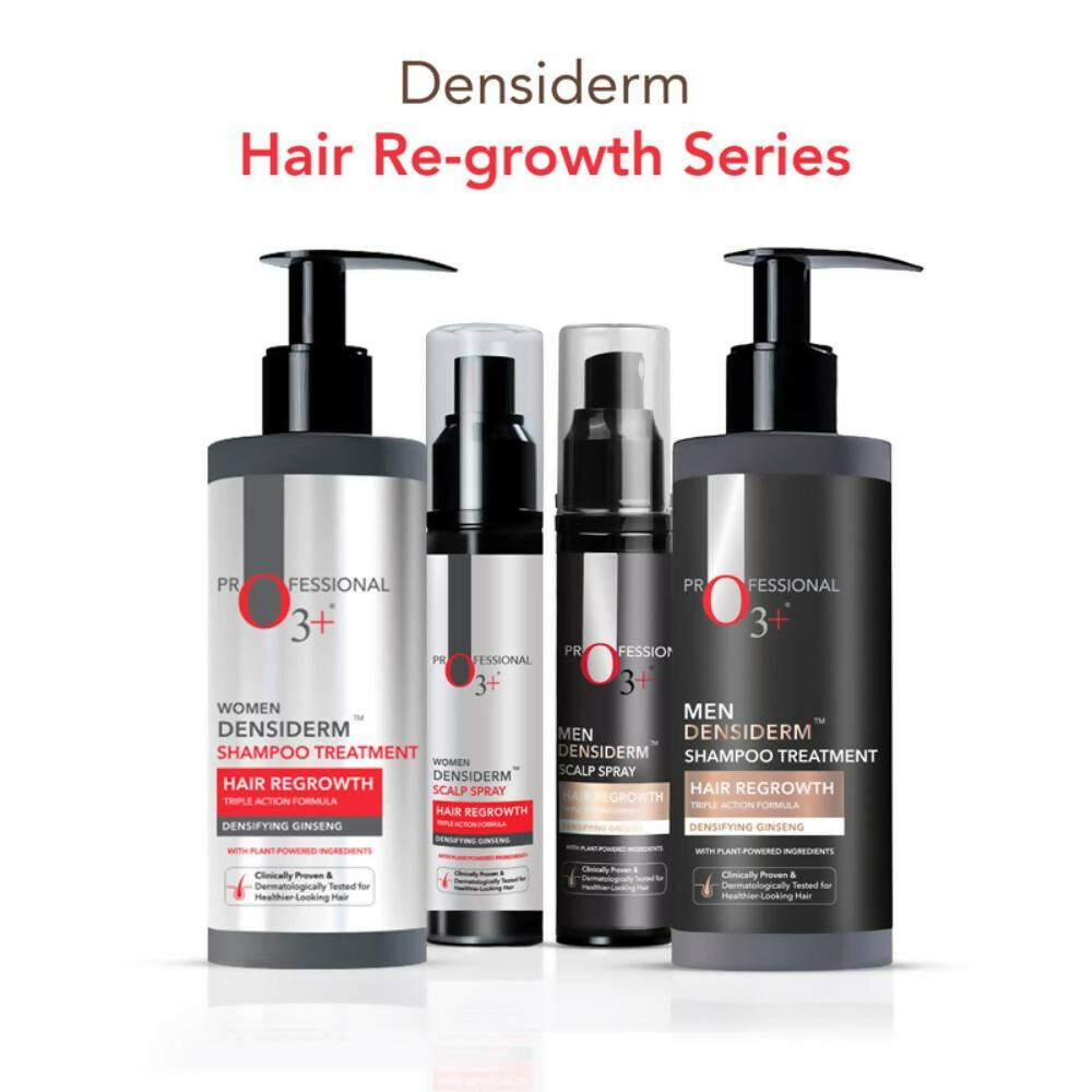 Professional O3+ Women Densiderm Hair Growth Scalp Serum Spray For Anti Hair Loss With Ginseng | Grocsy