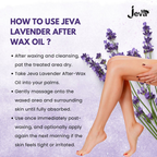Jeva After Waxing Oil - Lavender | Grocsy