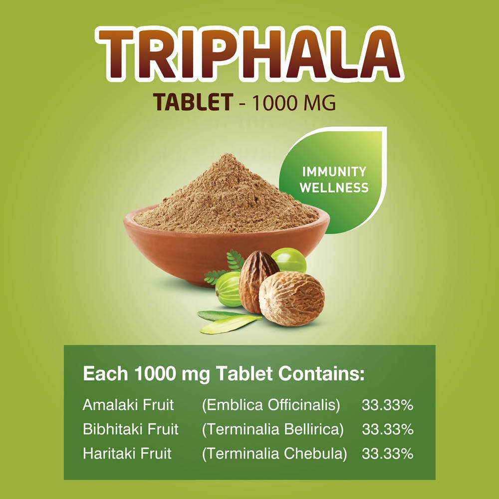 Dwibhashi Triphala Tablets | Grocsy