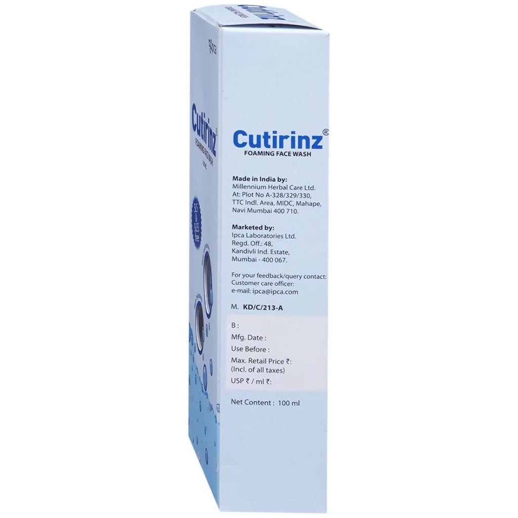 Ipca Cutirinz Foaming Face Wash | Grocsy