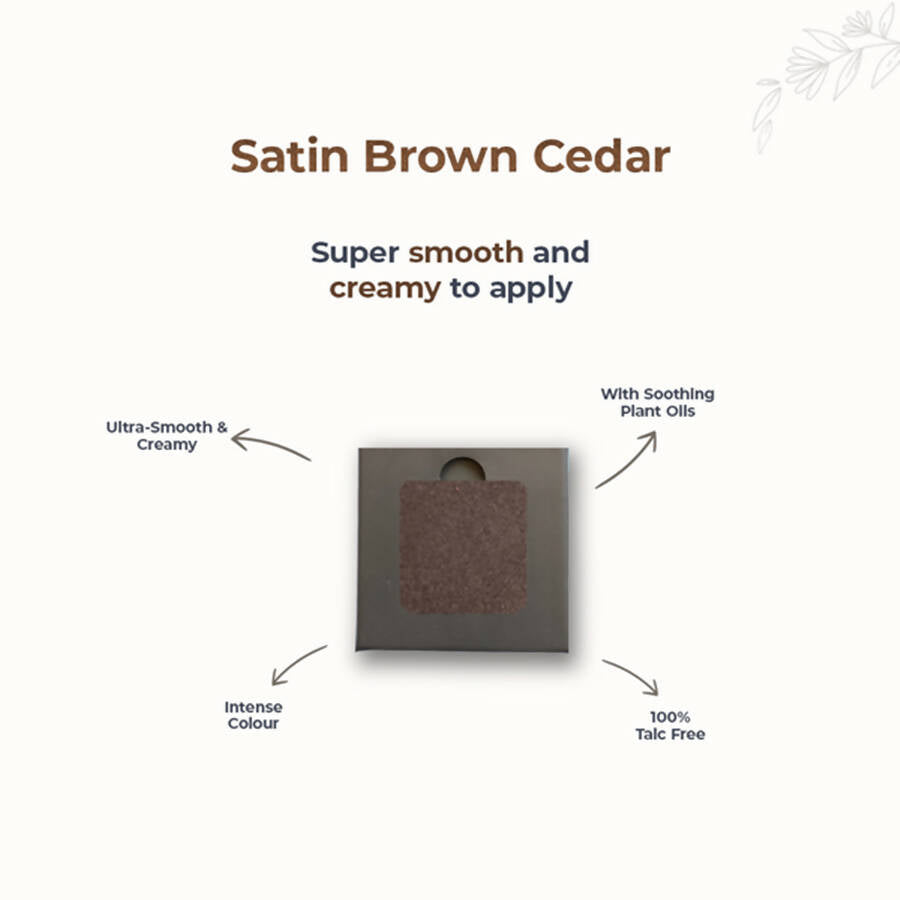 Disguise Satin Smooth Eyeshadow Squares - Brown Cedar 213 | Grocsy