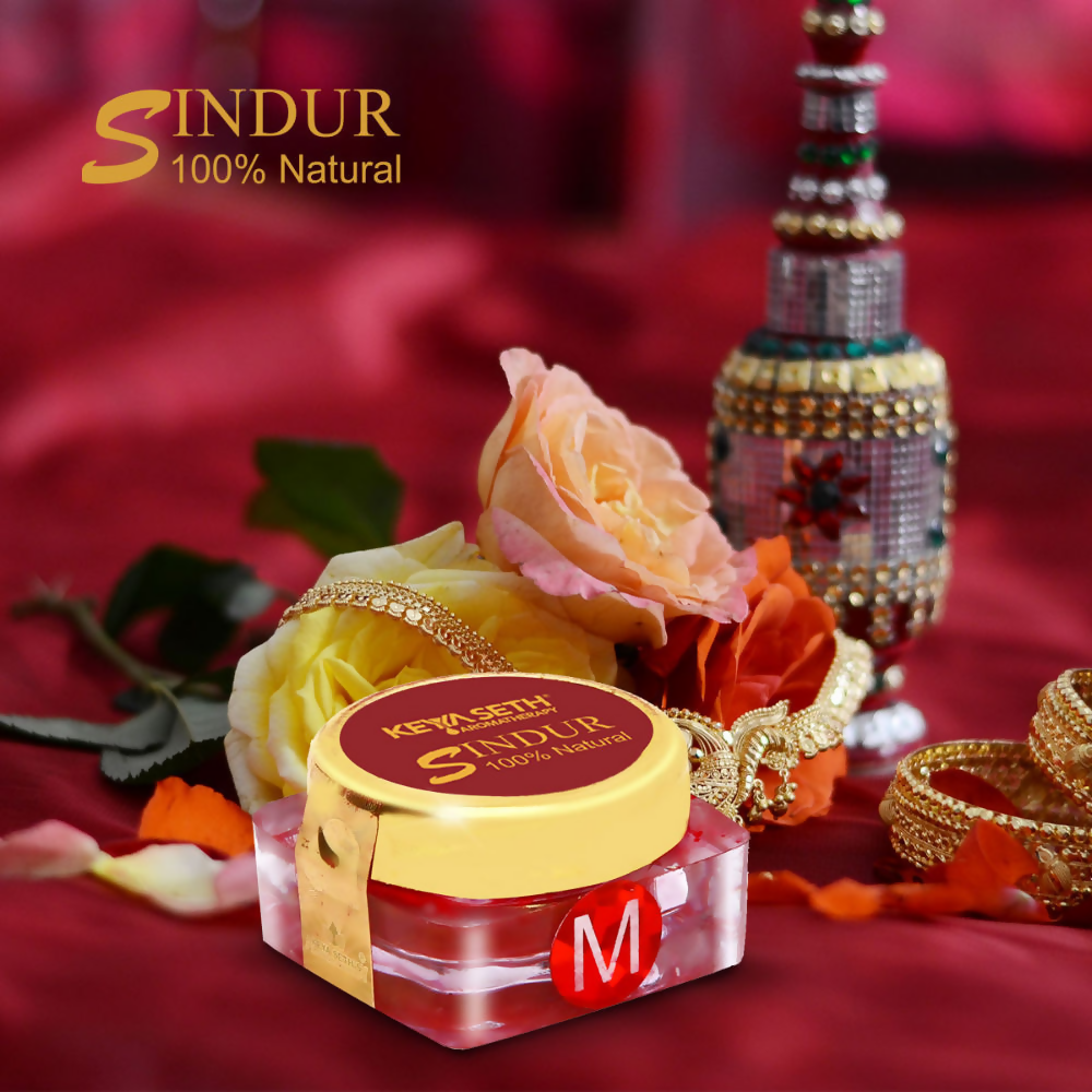 Keya Seth Aromatherapy 100% Natural Maroon Sindoor Powder | Grocsy