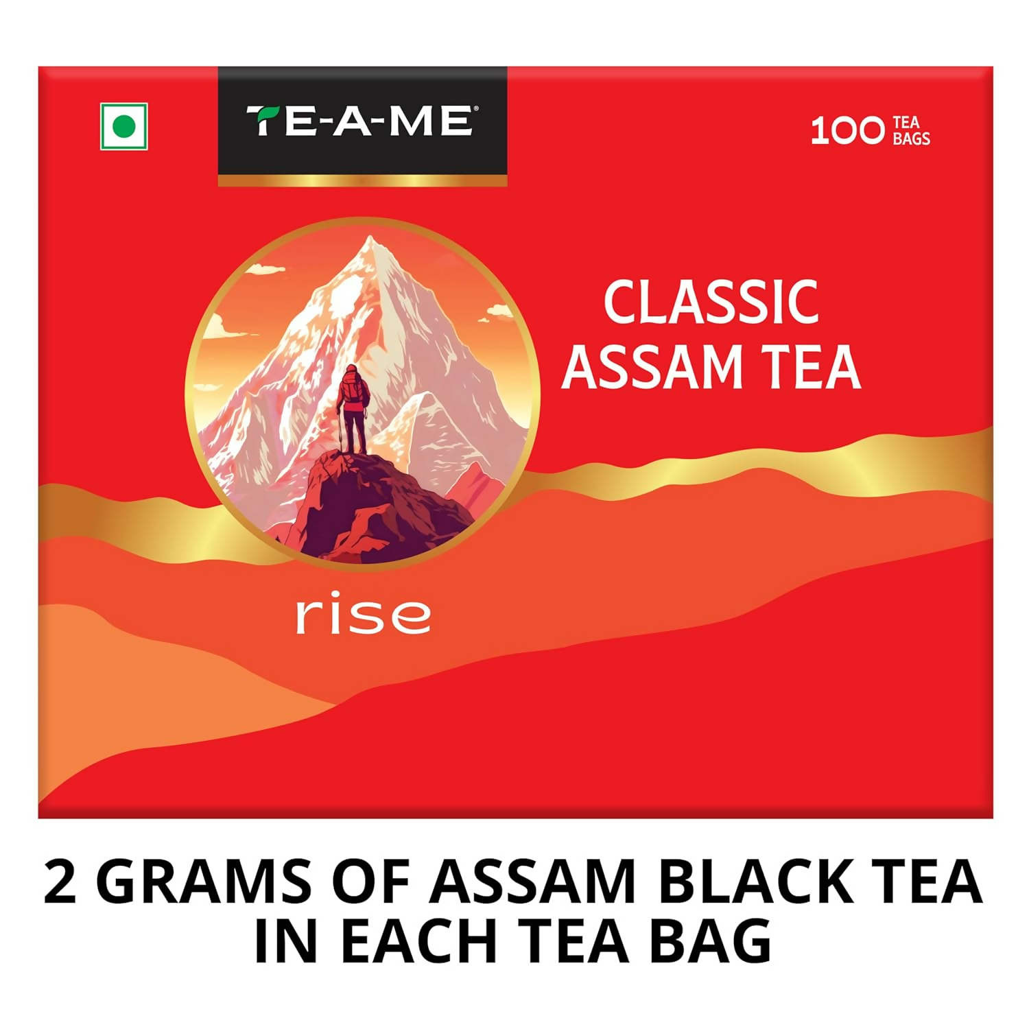TE-A-ME Classic Assam Black Tea Bags | Grocsy