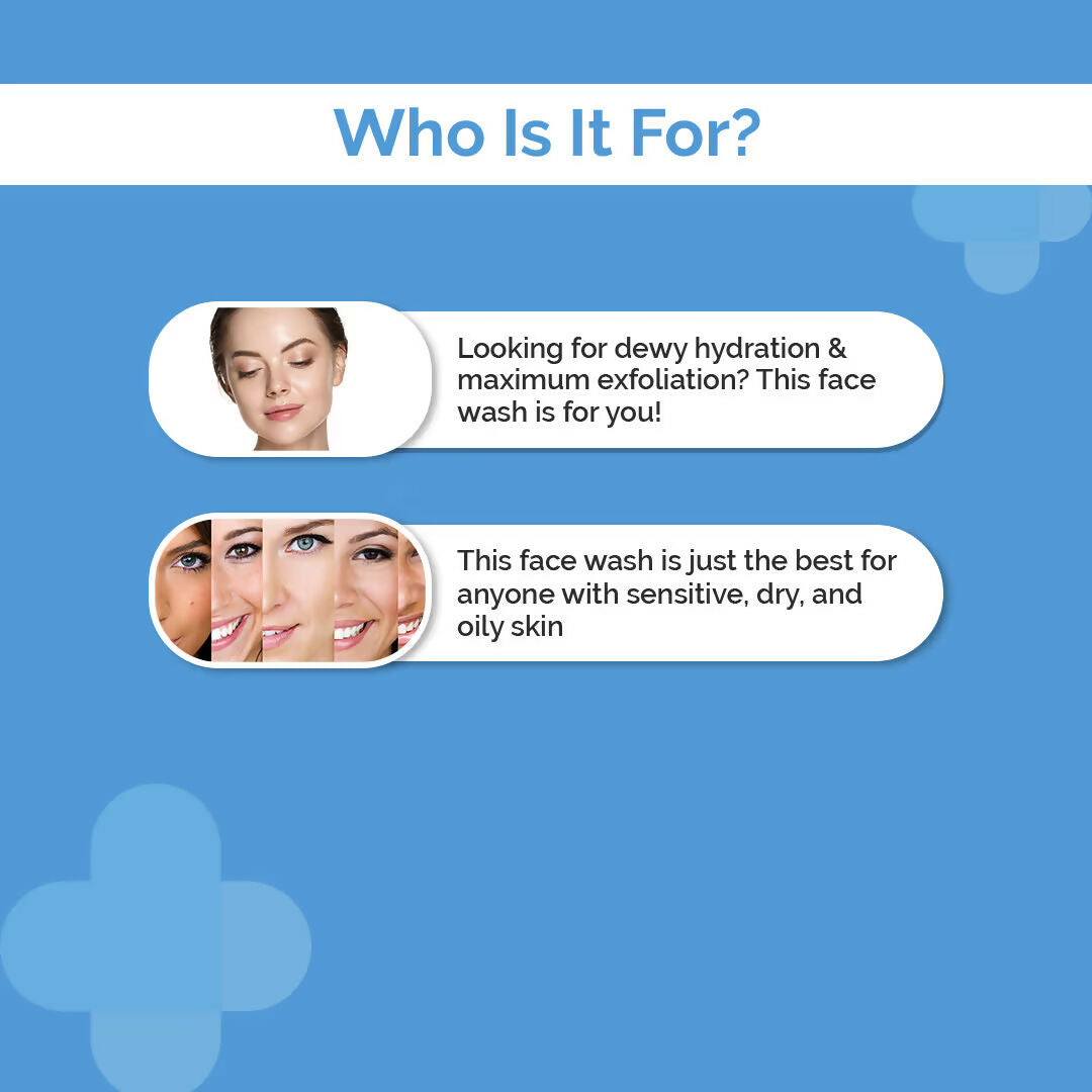 The Derma Co 2% Cica-Glow Face Wash For Glowing Skin | Grocsy