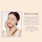 Missha Time Revolution Night Repair Ampoule Cream 5x | Grocsy