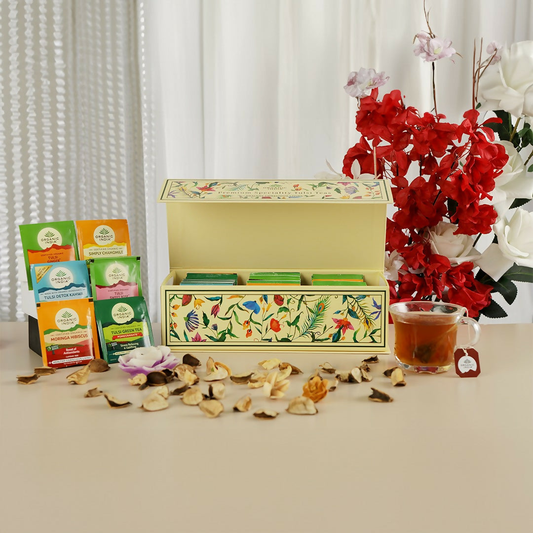 Organic India Premium Speciality Tulsi Teas 60 Tea Bags | Grocsy