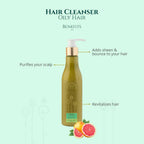 The Earth Collective Hair Cleanser - Oily Hair- Shampoo | Grocsy
