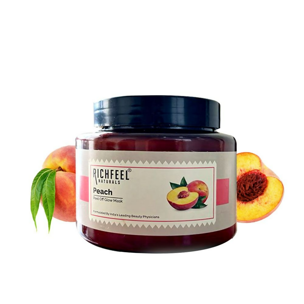 Richfeel Peach Peel Off Mask For Glowing Skin | Grocsy