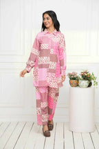 Myshka Multi-Printed Women Bling & Sparkly Co-Ords | Grocsy