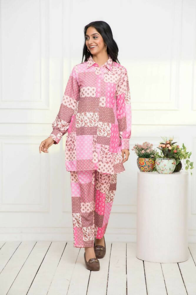 Myshka Multi-Printed Women Bling & Sparkly Co-Ords | Grocsy